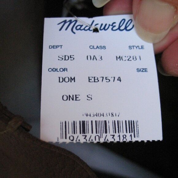 NWT Madewell The Suede Insert Limited Edition Transport Leather Tote Bag - Picture 13 of 14